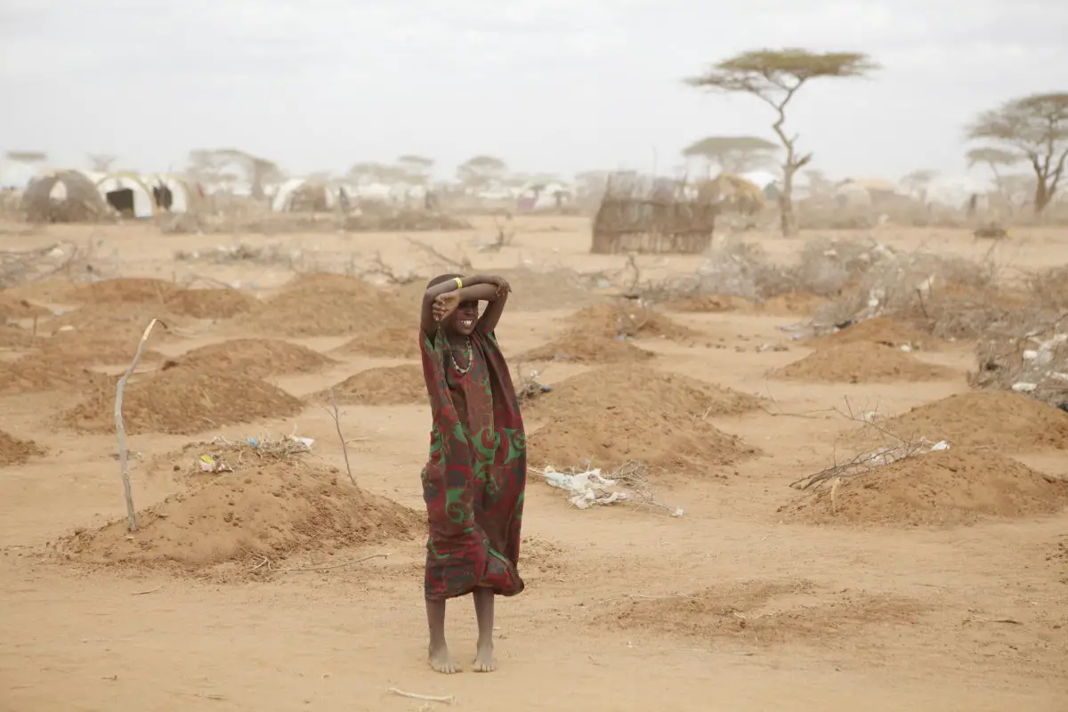 All about Food Shortages Quiz Easy Science for Kids - Image of Deaths in Africa Caused by Food Shortages
