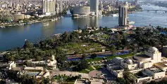 Earth Science Fun Facts for Kids on the Top 10 Longest Rivers - The Nile River Passing Through Cairo image