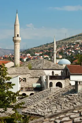 Bosnia and Herzegovina Geography for Kids Facts - Image of the City of Bosnia and Herzegovina - Bosnia and Herzegovina Quiz