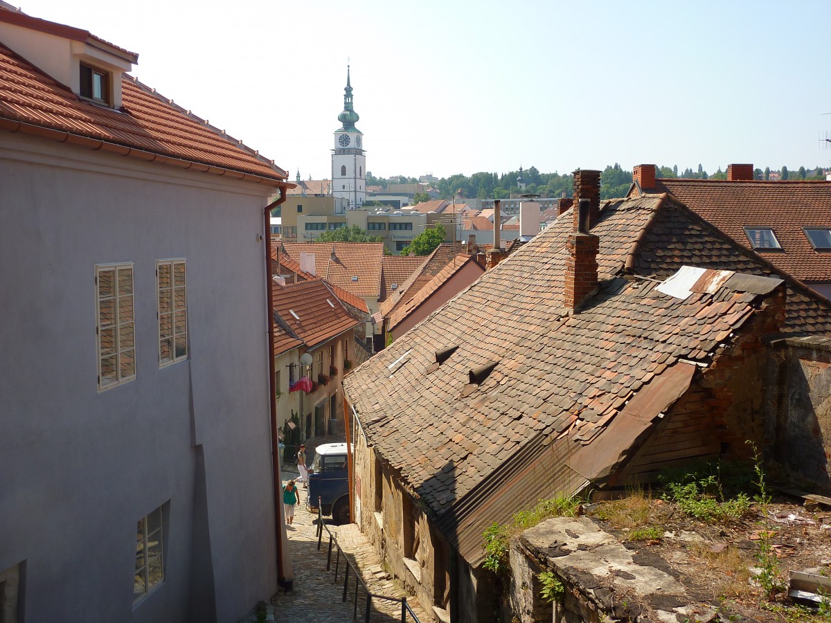 Easy Science Kids Jewish Quarter in Trebic Czech Republic Image