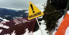 Easy Science for Kids at Home on Avalanche - Avalanche Warning Sign on a Snowy Mountain image