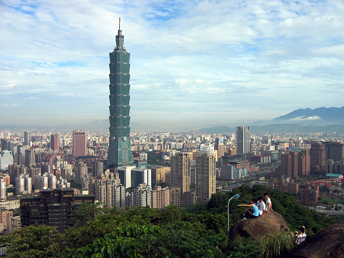 Fun Facts for Kids on Taiwan - Image of Taipei, the Capital of Taiwan - Taiwan Quiz