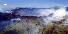 Fun Facts for Kids on the Most Lethal Volcano Eruptions - the View of Mount Tambora During the Eruption