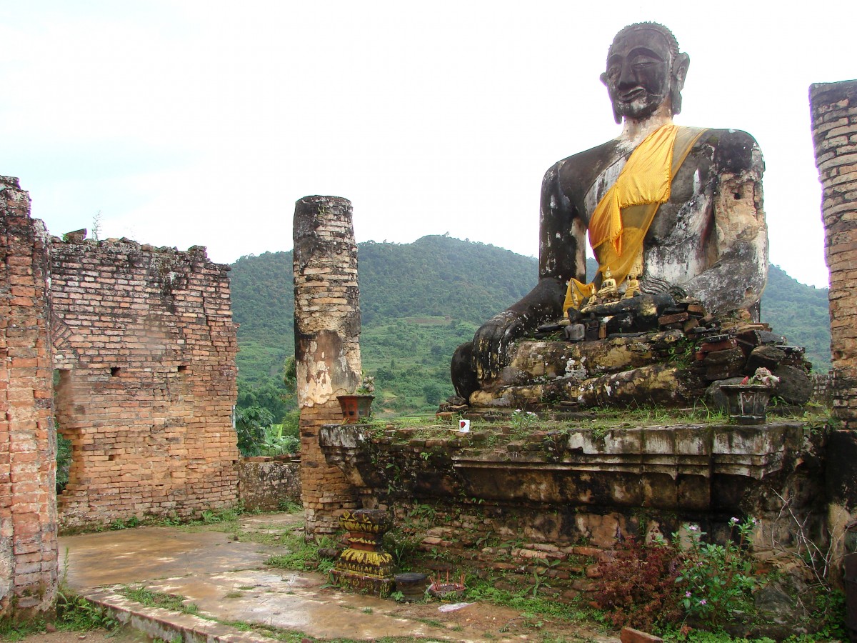 Simple Science for Kids on Laos - Image of Buddhist Religion in Laos - Laos Quiz