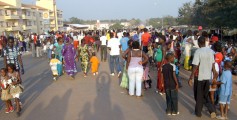 Fun Facts for Kids on Guinea-Bissau - Image of the People in a Carnival at Guinea-Bissau