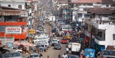 Geography for Kids All About Liberia - Image of Downtown Monrovia, Liberia